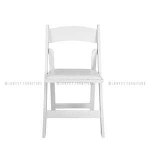<span class=keywords><strong>Location</strong></span> de banquets de <span class=keywords><strong>mariage</strong></span> en vogue Chaises pliantes de jardin blanches à Wimbledon pour événements - Product Image 4