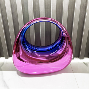 Nuove <span class=keywords><strong>borse</strong></span> e <span class=keywords><strong>borse</strong></span> da sera dorate <span class=keywords><strong>borse</strong></span> a tracolla firmate di lusso moon <span class=keywords><strong>bag</strong></span> per festa di nozze rotonde in acrilico lucente borsa pochette - Product Image 3