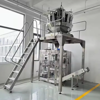 Machine d'emballage et de pesage automatique multifonctionnelle pour sachets Doypack de frites, chips, noix, snacks et céréales