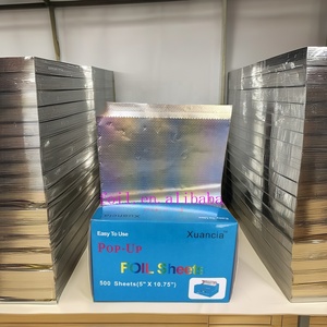 صحائف منبثقة لأعلى للصالونات ، رقائق منقوشة لتصفيف الشعر لعلاج تلوين الشعر بالطعام - Product Image 4