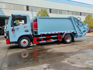 משאית דחוסה דונגפנג 190-260 כוח סוס מזבל משאית דוחס אשפה - Product Image 2