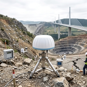 ระบบ GNSS ความเสถียรสูงพิเศษแบบ Clouds Ultra-Low-Noise พร้อมระบบ MEMS Wake-Up และการสื่อสารแบบคู่ (4G+LoRa) เพื่อความมั่นคงของเขื่อน - Product Image 3