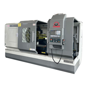 Shenzhong ngang <span class=keywords><strong>CNC</strong></span> <span class=keywords><strong>Lathe</strong></span> với thủy lực 1250mm bốn-hàm <span class=keywords><strong>Chuck</strong></span> ck61125 máy công cụ với độ chính xác cao - Product Image 1