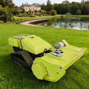 Tondeuse à gazon robotisée à télécommande CE EPA, vente chaude, quatre temps, essence, chenilles, pente, tout terrain - Product Image 5