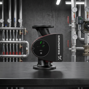 Pompe de circulation en fonte monophasée Grundfos Magna1 50-150 F 115V 3/4 Hp pour systèmes de chauffage et de refroidissement - Product Image 3