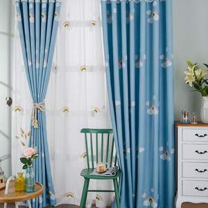 Prezzo speciale cute cartoon <span class=keywords><strong>arcobaleno</strong></span> blackout tenda per la camera da letto della ragazza del ragazzo - Product Image 2