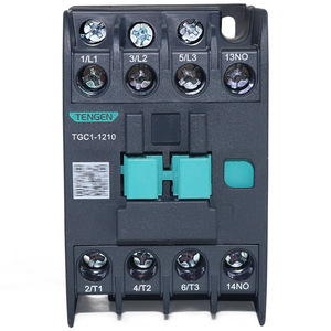 คอนแทคเตอร์ Tengen Tgc1-1210 AC 100A 3 เฟส แบบติดตั้งบนราง DIN 220V 380V - Product Image 2