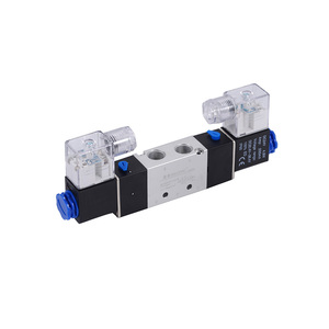 โซลินอยด์วาล์ว 4V220 ซีรีส์ 4V แบบควบคุมคู่ ชนิดสายไฟ J&Gong - Product Image 2