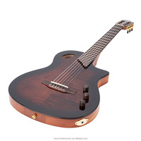 High Quality Solid Top Engleman Spruce and Okoume Stage Guitar