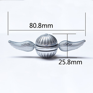 RXS Spinner da Dito Super Cool, Nuovo Design in Metallo, Colorato, Giocattolo per Bambini, Tema <span class=keywords><strong>Harry</strong></span> Potter, Cupido Rotante - Product Image 2