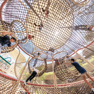 Parc d'aventure extérieur personnalisé gratuit avec parcours d'escalade en corde géant pour enfants et adultes - Product Image 3