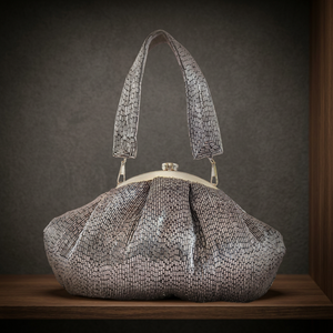Sac de soirée élégant en perles de verre faites à la main avec bandoulière, scintillant pour les fêtes et les mariages - Product Image 2