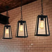 Lustre LED réglable en hauteur, style industriel Tieyi, créatif et personnalisé, pour loft américain, restaurant, couloir, bar, rétro