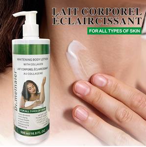 Toptan Doğal Kaliteli Vejetaryen Cilt Bakım Sütü, C Vitamini ve Kolajen İçeren Aydınlatıcı Nemlendirici Losyon - Product Image 3