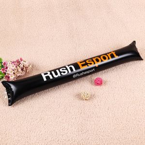 Bastones de ruido inflables de plástico engrosados con logotipo personalizado para eventos deportivos, modelo adorable para animar. - Product Image 3