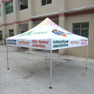 Pubblicità 3x3 m 10x10 ft Outdoor Design Pop Up Gazebo baldacchino tenda per eventi personalizzata con Logo