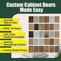 Fourniture de portes de placards uniquement |   Solution de remplacement de porte de placard de cuisine |   Aménagement de cuisine abordable |   Portes d'armoires modernes