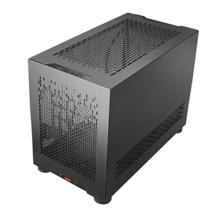 JNP Fábrica Água Cooler Sistema PC Gaming Caso <span class=keywords><strong>Mini</strong></span>-<span class=keywords><strong>ITX</strong></span> Gamer Gabinete Fãs Fornecimento de Alimentação Casos Computador Ventilador - Product Image 6