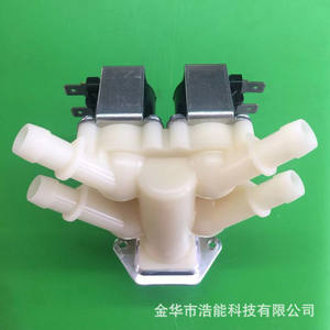 วาล์วระบายน้ำสี่ทางอัตราการไหลสูงสำหรับเครื่องเครื่องดื่ม แรงดันน้ำต่ำ 0-0.02 เมกะปาสคาล ทางเข้าหนึ่งทาง ทางออกสี่ทาง - Product Image 2