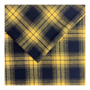 Tissu de flanelle en coton doux <span class=keywords><strong>teint</strong></span>, pour chemise de nuit, en fils cvc, <span class=keywords><strong>lot</strong></span> de 50 étoffe - Product Image 6