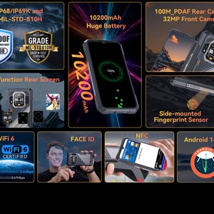 Teléfono Inteligente King X Pro Resistente 5G LTE Octa Core 12+256GB Android 14 NFC CDMA Francés Pantalla de 6.72 Pulgadas 144HZ - Product Image 4