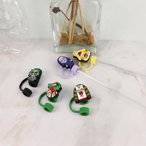 <span class=keywords><strong>BSCI</strong></span> nhà máy tùy chỉnh Silicone rơm bao gồm bán buôn có sẵn thiết kế phim hoạt hình dễ thương Silicone bìa cho rơm - Product Image 5