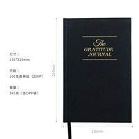 Journal de gratitude en gros, logo personnalisé, agenda A5 à spirale, carnet de notes hebdomadaire et mensuel, agenda de manifestation, couleur personnalisée