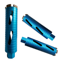 Foret diamanté à sec de 450 mm de longueur, filetage 30-400 mm pour le perçage à sec du béton, de la brique et du mur en pierre