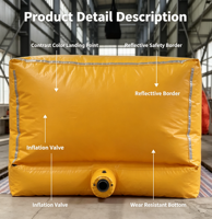Coussin d'air de sauvetage incendie GA631-2006 Standard, hauteur de sauvetage maximale de 16 m, 78 kg, tapis d'atterrissage d'urgence gonflable