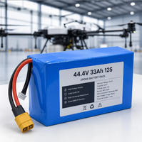 Baterai Lithium Daya Tinggi UAV 44.4V 33Ah 7C Baterai Lithium Ion 400Wh/kg untuk Peralatan Beban Berat UAV Kamera CCTV UAV