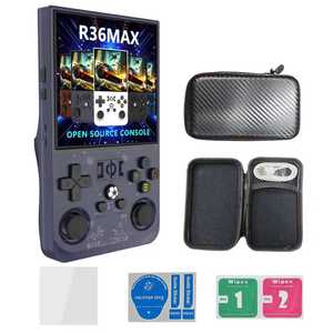 Nuova Console di Gioco Portatile R36 Max Open-source con Sistema Linux, Console <span class=keywords><strong>Retro</strong></span> Portatile Nostalgica per Giochi Arcade Transfrontalieri - Product Image 6