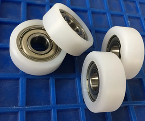 UHMW-PE מותאם אישית/pom/pa6 כבד מסועים לגלגלות ציוד כרייה בבית החולים 1000 ק "ג גלגלות עומס - Product Image 5