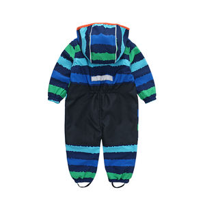 Combinaison imperméable à capuche pour enfants, vêtements pour bébés, personnalisés, combinaisons pour garçons, barboteuses, pantalon de <span class=keywords><strong>pluie</strong></span>, - Product Image 4