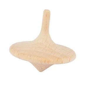 Toupie en bois FSC, gadgets écologiques - Product Image 1