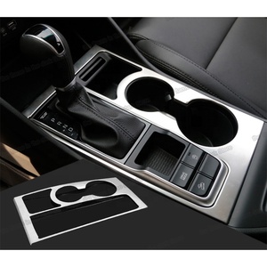 Molduras de Acero Inoxidable para el Panel de Cambios del Automóvil, para <span class=keywords><strong>Hyundai</strong></span> <span class=keywords><strong>Tucson</strong></span> <span class=keywords><strong>2015</strong></span> 2016 2017 2018, Accesorios Interiores Cromados - Product Image 1
