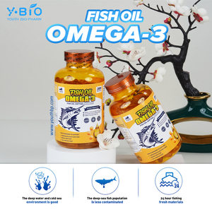 น้ำมันปลาโอเมก้า-<span class=keywords><strong>3</strong></span> พรีเมียมแบบซอฟต์เจล - 1000 มก. บำรุงหัวใจและสุขภาพสำหรับผู้ใหญ่ - ได้รับการรับรองฮาลาล - Product Image 3