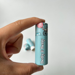 หลอดกระดาษแข็งทรงกระบอกแบบย่อยสลายได้หลอดกระดาษลิปบาล์มบรรจุภัณฑ์เครื่องสำอางหลอดลิปสติกสีเงิน - Product Image 4