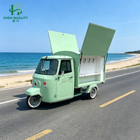 Tricycle à crème glacée personnalisé de haute qualité avec congélateur pour la vente en extérieur
