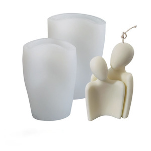 Molde <span class=keywords><strong>de</strong></span> silicona epoxi para hacer velas, forma <span class=keywords><strong>de</strong></span> retrato 3D creativo para hombres y mujeres, decoración <span class=keywords><strong>de</strong></span> velas aromáticas DIY - Product Image 6