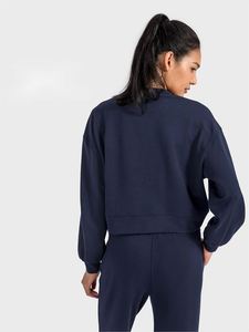 <span class=keywords><strong>Vestiti</strong></span> <span class=keywords><strong>comodi</strong></span> su misura all'aperto donne di alta qualità allentata girocollo sportivo <span class=keywords><strong>donna</strong></span> felpa con cappuccio sportivo - Product Image 3