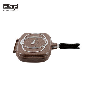 กระทะทอดสองด้าน DSP ทรงสี่เหลี่ยม กระทะแพนเค้กสำหรับเตาแก๊สแบบไม่ติดกระทะ - Product Image 3