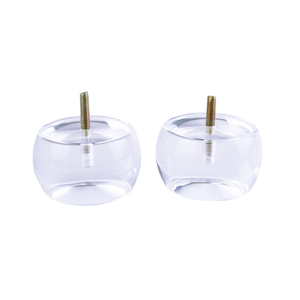Modern Clear Acrylic Furniture Legs Transparent Furniture Fittings for Cabinets <b>Beds</b> <b>End</b> Tables Footstools-Wholesale - Product Image 1