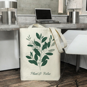 Sac fourre-tout en toile pour femmes avec longue poignée, poche zippée, sac de shopping et de voyage durable - Product Image 3