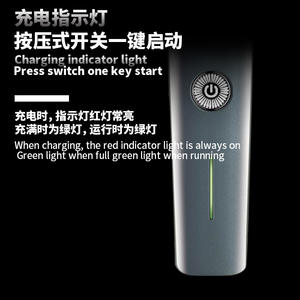 Rasoir électrique Komei 3-en-1, rasoir à lames oscillantes, tondeuse à cheveux, tondeuse à nez, rechargeable, triple lame, rasoir pour homme - Product Image 4