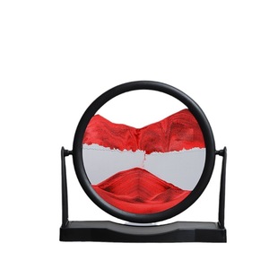 3D xoay tùy chỉnh Cinnabar nghệ thuật và hàng thủ công Quà Tặng nhà QuickSand hình ảnh trang trí Cinnabar di chuyển Sơn Cát - Product Image 1