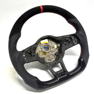 พวงมาลัยคาร์บอนปลอมแปลง GTI สำหรับ Sagitar teramont sportsvan MK7กอล์ฟรองรับฟังก์ชั่นการทำความร้อน B8 <span class=keywords><strong>Scirocco</strong></span> - Product Image 3
