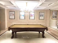 Nouvelle table de billard professionnelle de luxe sur mesure, moderne et de haute qualité, avec coussinets, design en ardoise et cuir, en bois massif, disponible en 7, 8 et 9 pieds