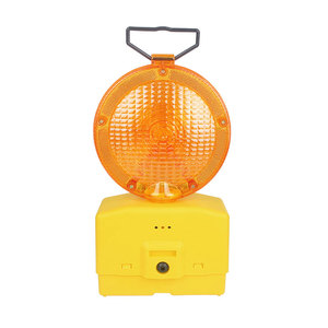 CITICITY Road Safety Warning Lamp 4R25 <b>Battery</b> Powered LED Plastic Roadside Emergency Light - Product Image 1