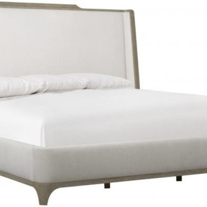 เตียงไม้เนื้อแข็งแบบดั้งเดิมสไตล์ชนบท พนักพิงสูง แกะสลักด้วยมือ พร้อมผ้าหุ้ม สำหรับตกแต่งห้องนอน - Product Image 3