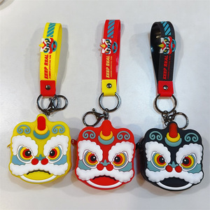 Dessin animé porte-monnaie porte-clés Mini étudiant cartable pendentif petite impression numérique pour enfants en gros - Product Image 2